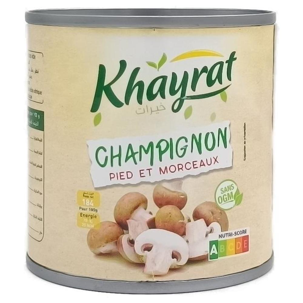 Champignons Coupés Khayrat 184g.