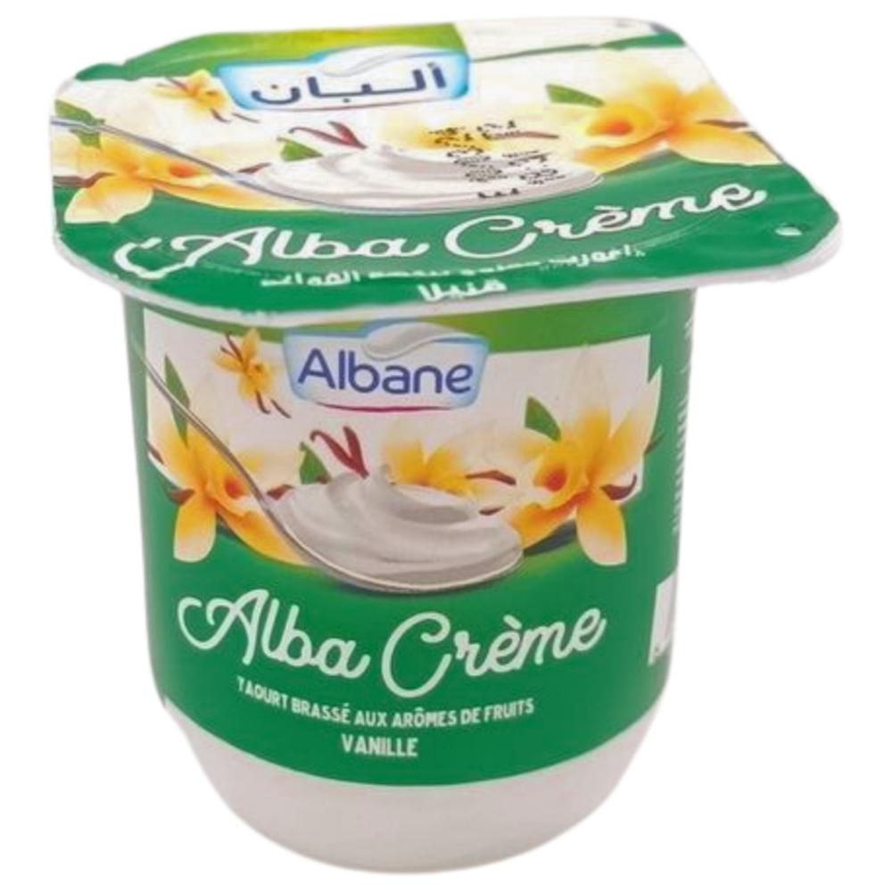 Yaourt à Cuillère Brassé Vanille Albane 110g.