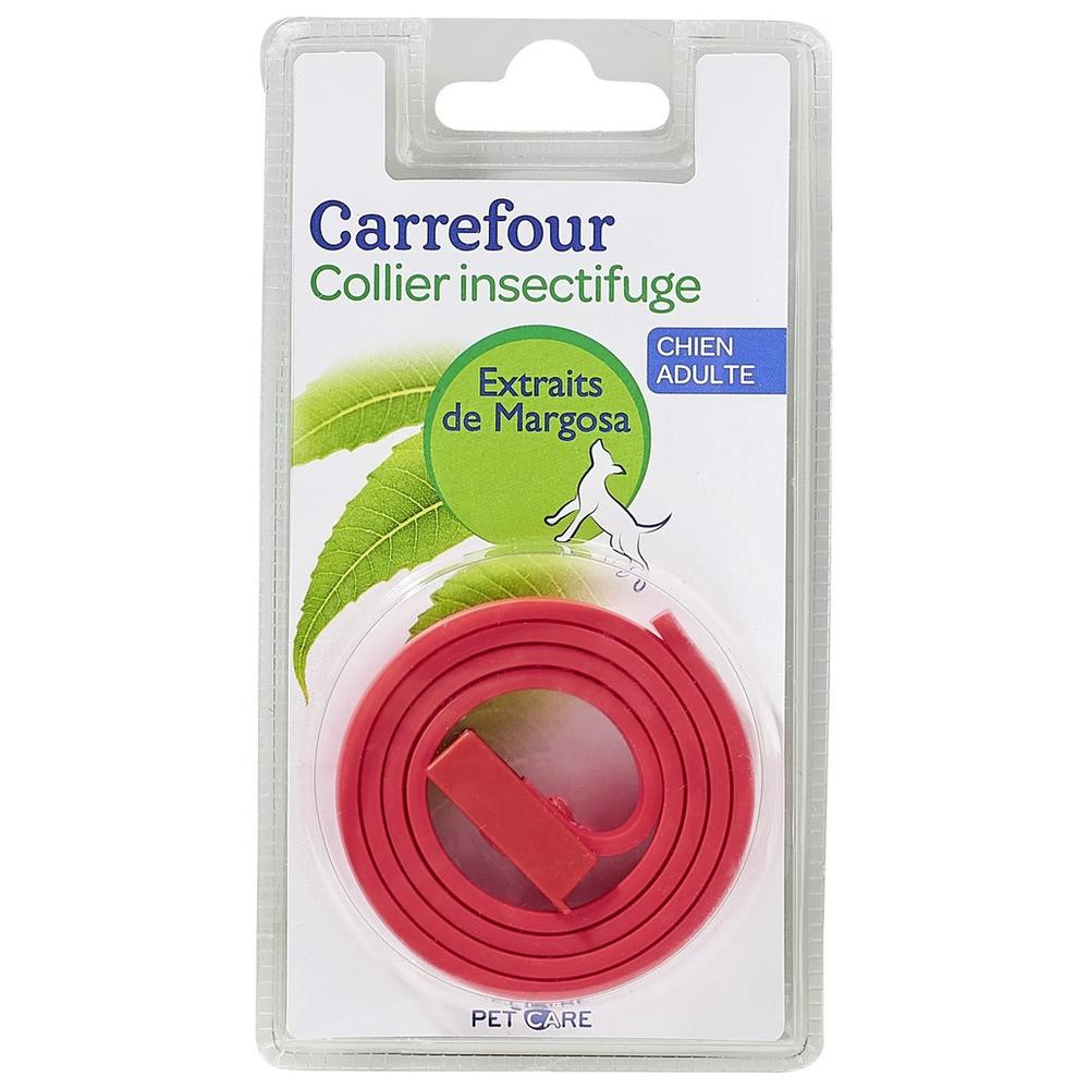 Collier pour Chien Insectifuge Extraits de Margosa Carrefour