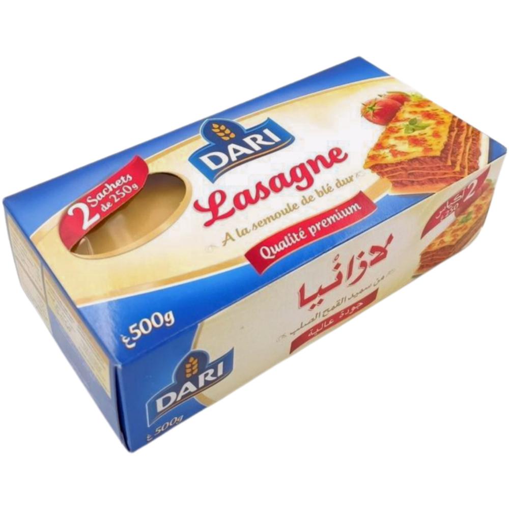 Pâtes Lasagnes Dari 500g.