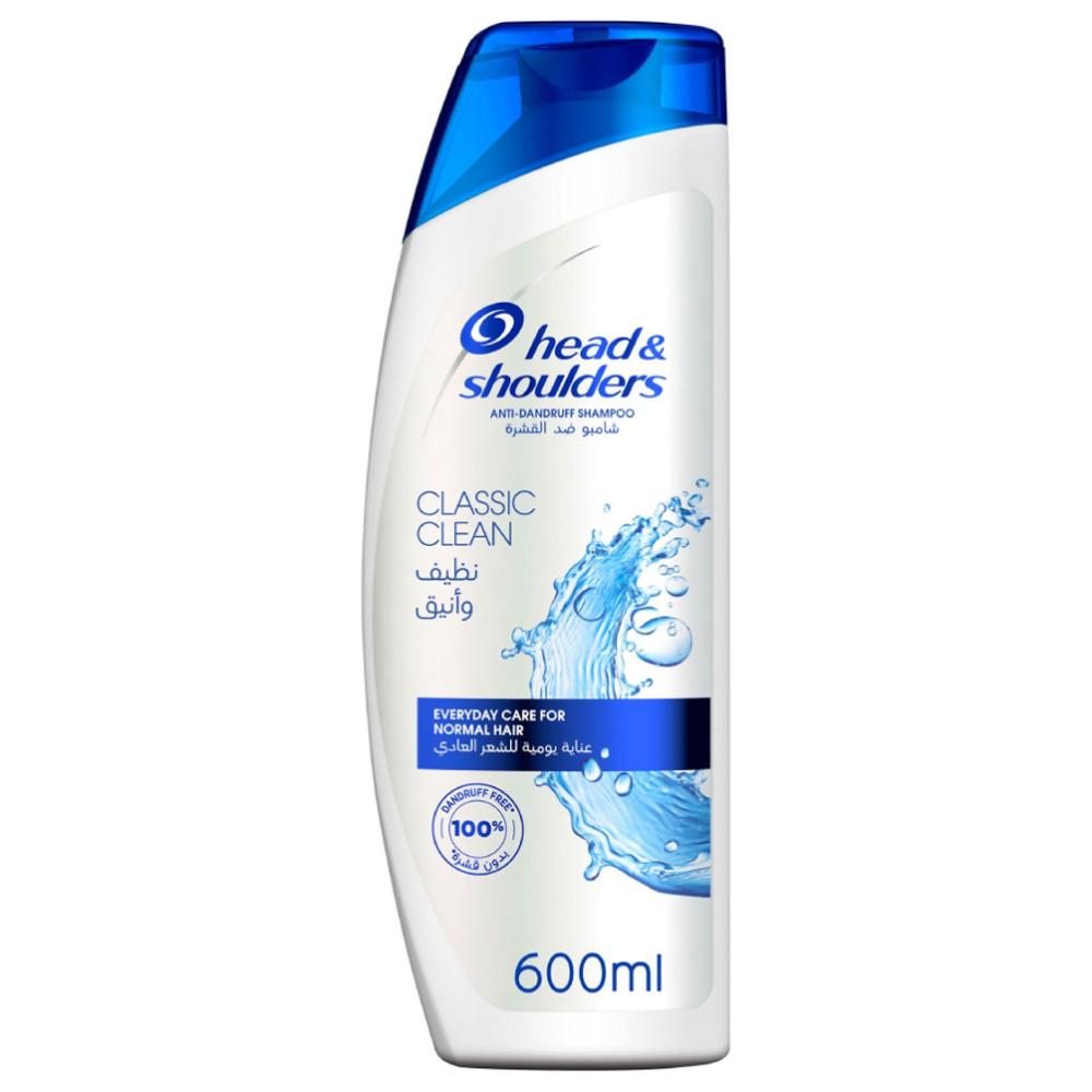 Shampooing Classic Clean Head & Shoulders 600ml.