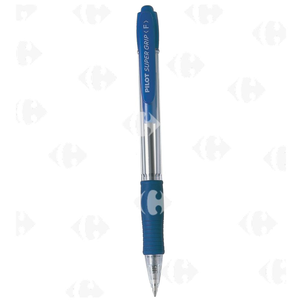[28858] Stylo à Bille Super Grip Bleu Pilot 0.7mm