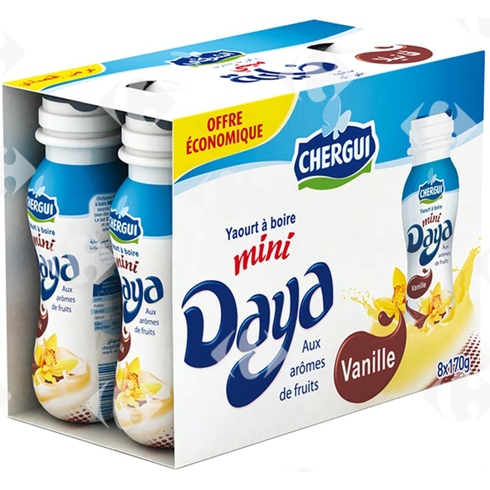 Pack Éco Mini-Daya Vanille Chergui 170g 8 unités