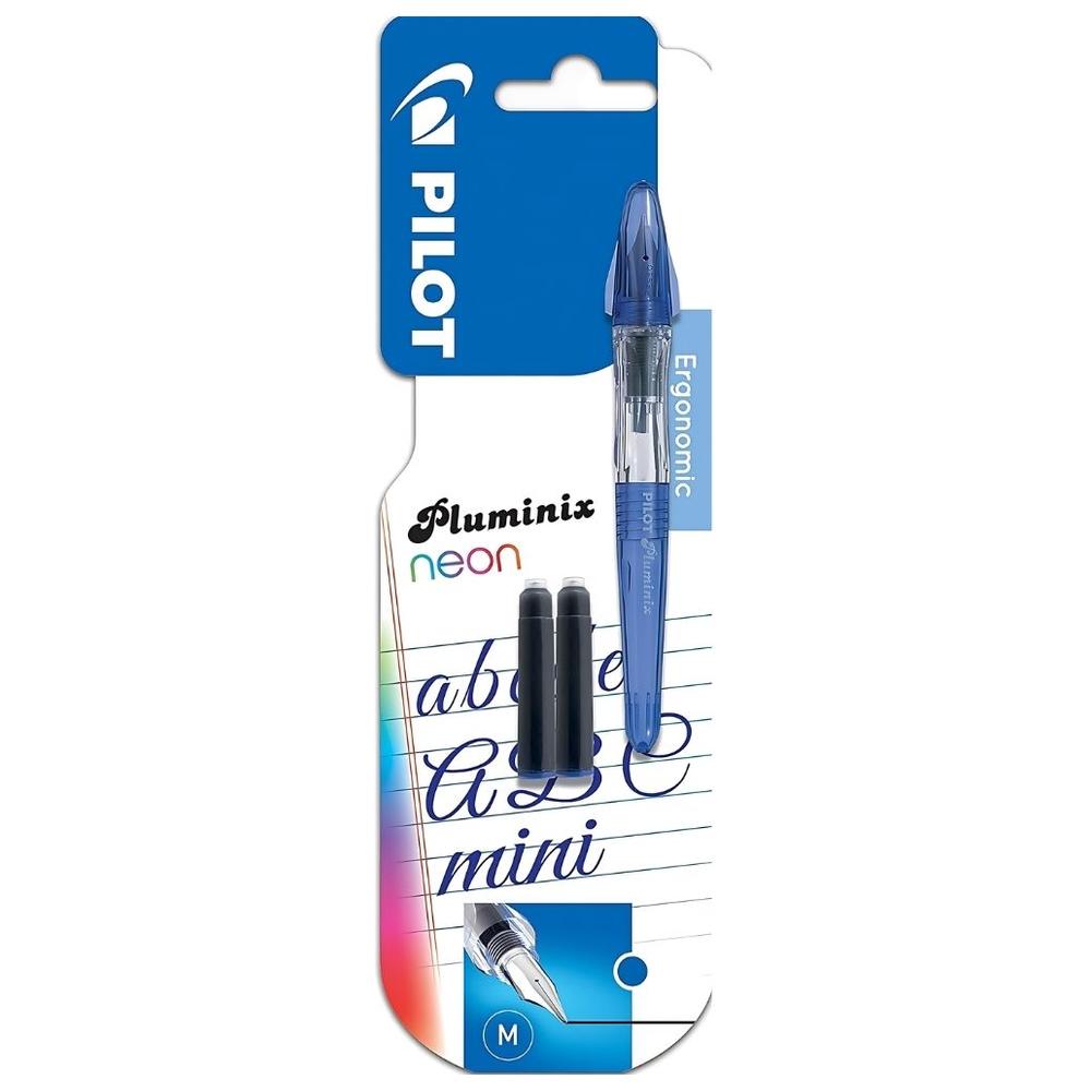 [370526] Stylo Plume Pilot Plumix Neon avec 2 Cartouches Plume Moyenne