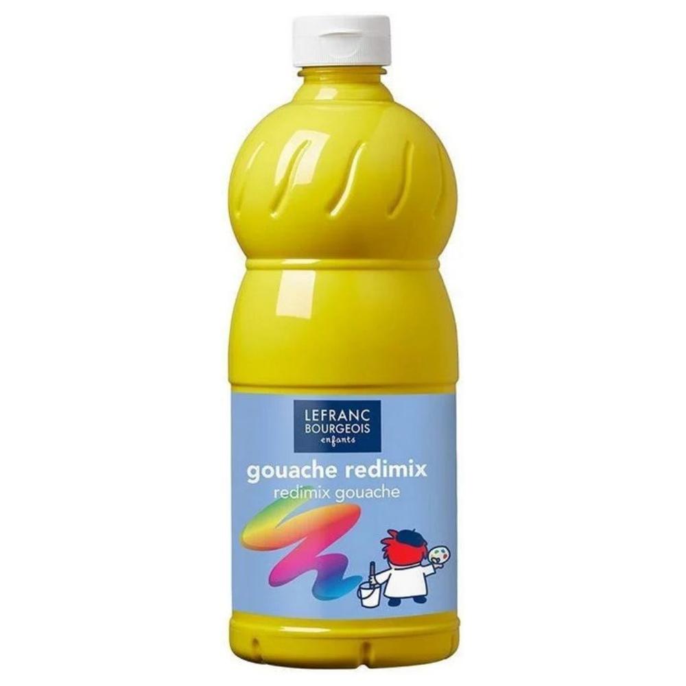 [369913] Peinture Gouache Liquide Jaune Lefranc Bourgeois 1L