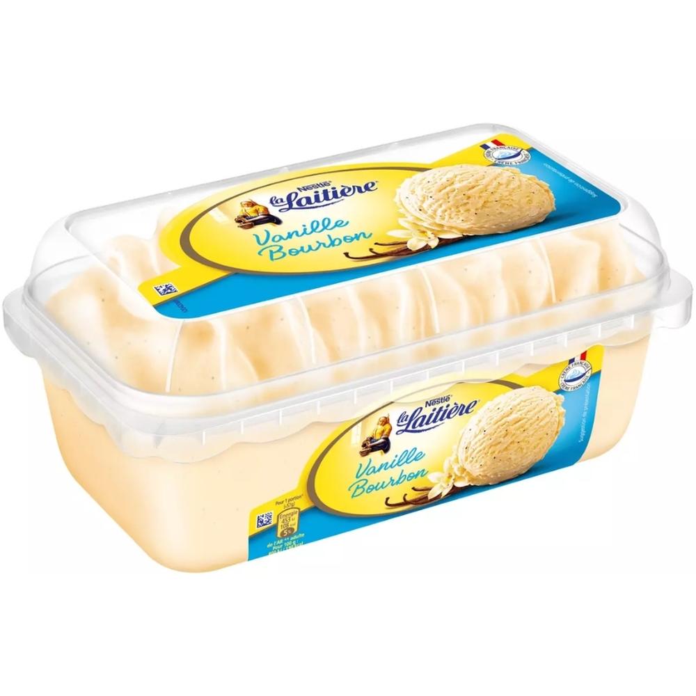 Crème Glacée Vanille en Bac La Laitière 900ml