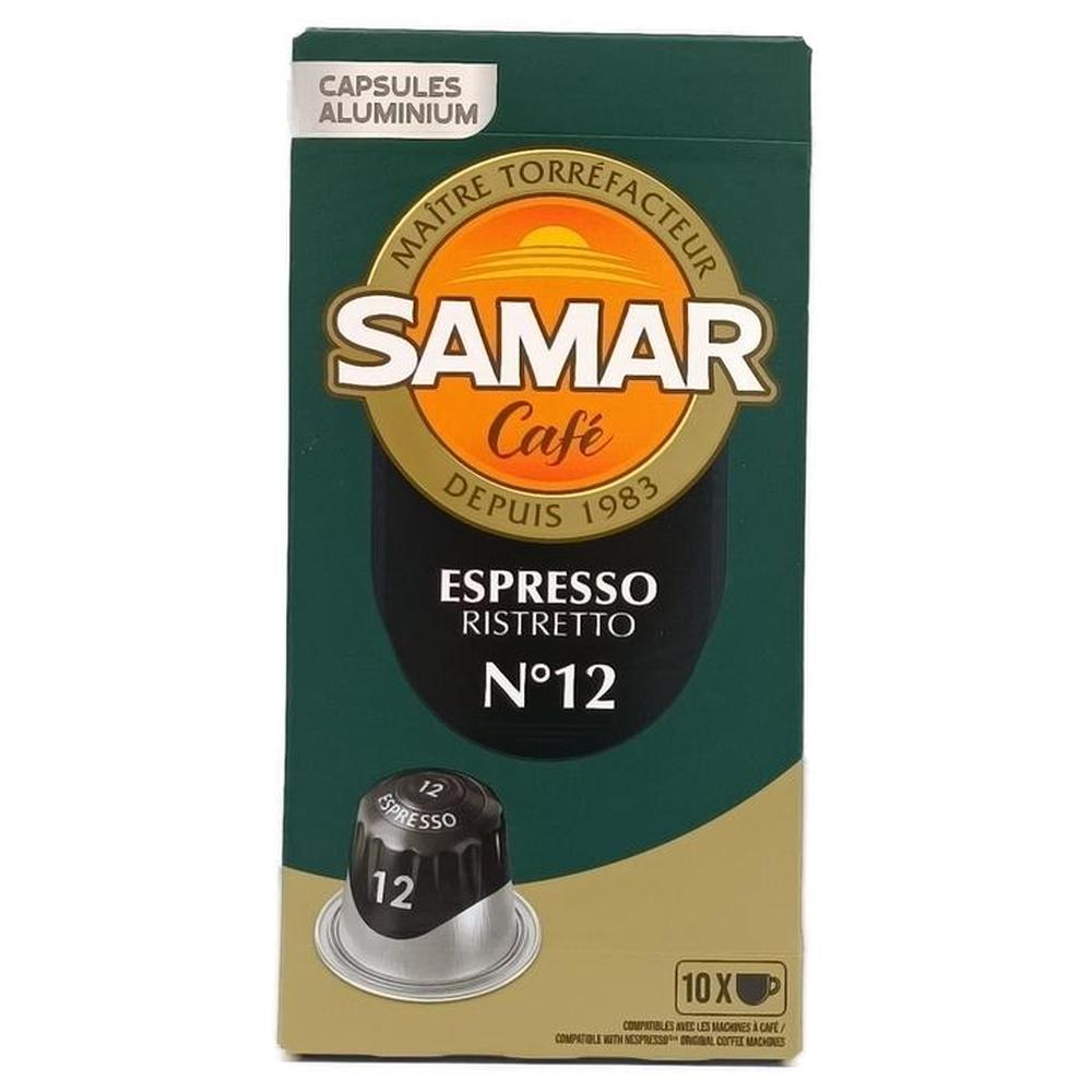 Café en Capsules Alum Espresso N°12 Ristretto Samar 10 Capsules