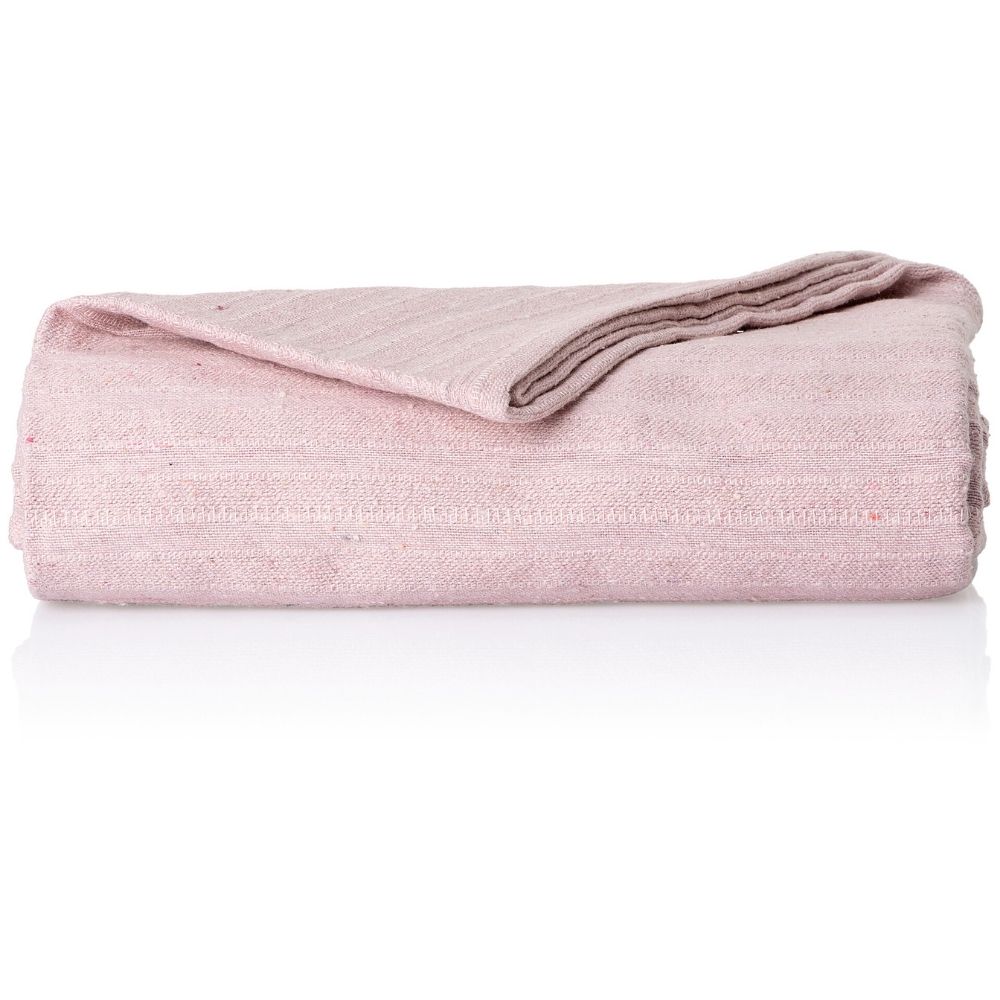 [731293] Plaid Multi-Usages Rose Kasa 230x250cm