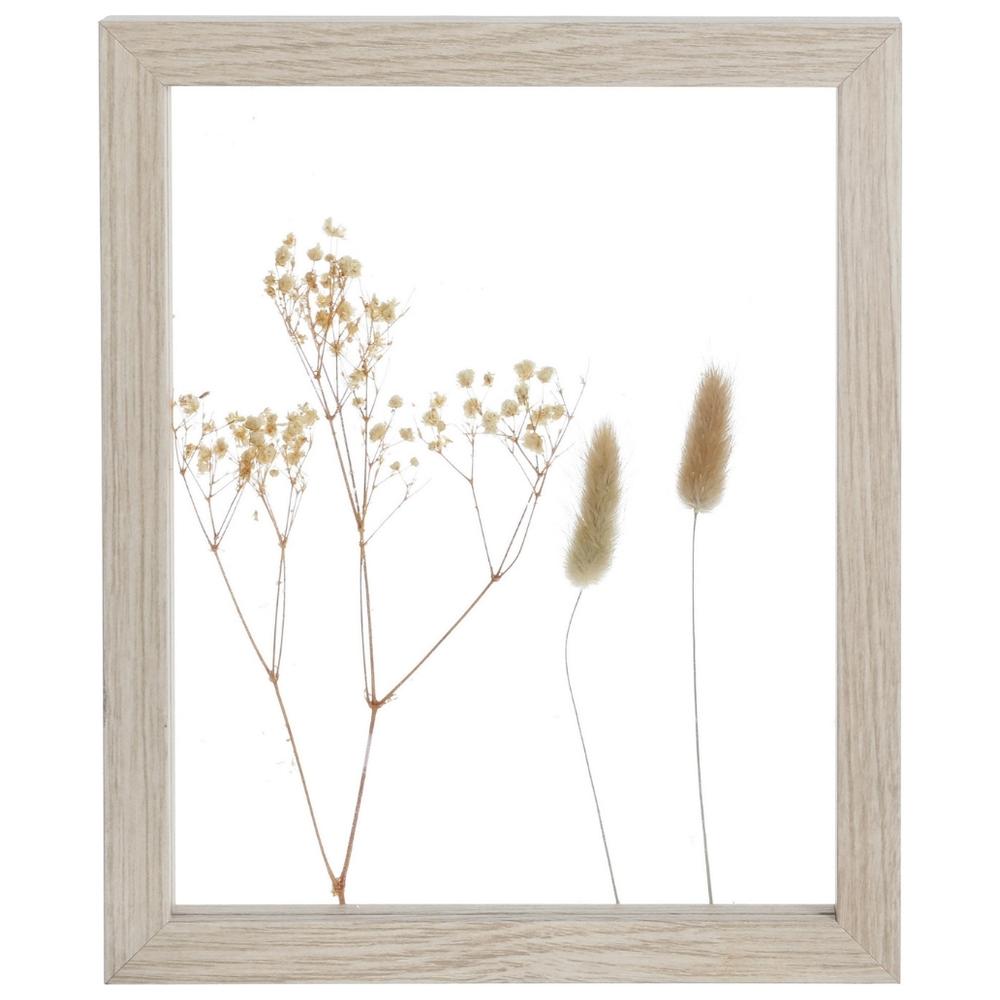 Cadre Décoratif Rect Fleurs Séchées Kasa 22x27 cm