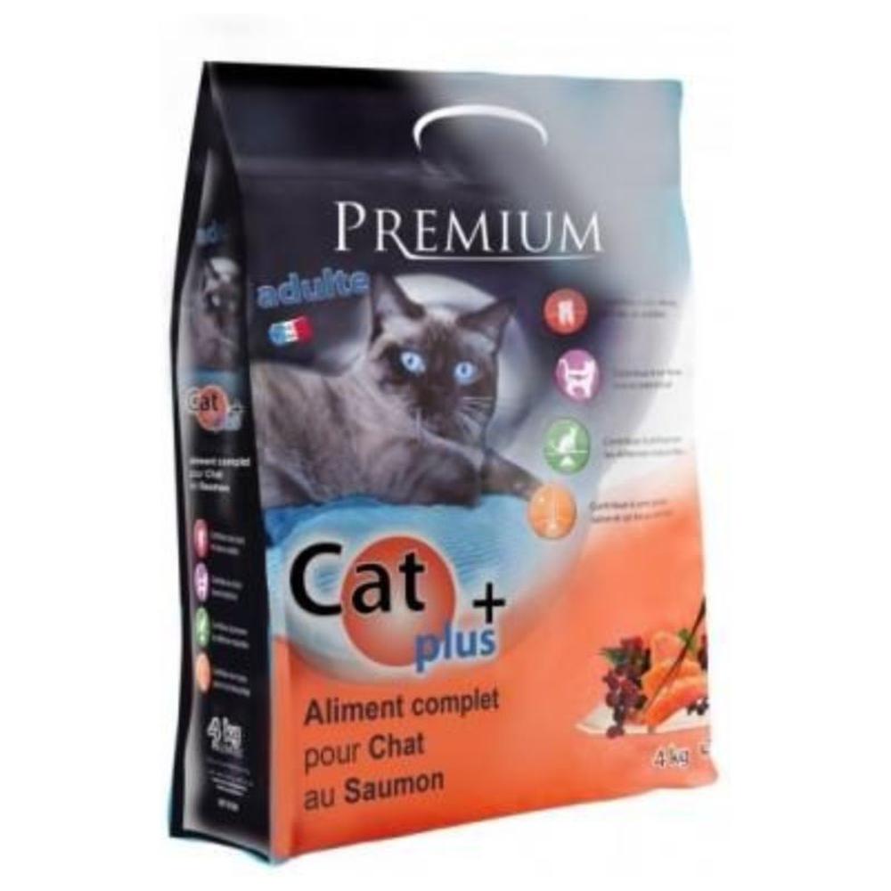 [519370] Croquettes pour Chat au Saumon Cat Plus 4kg