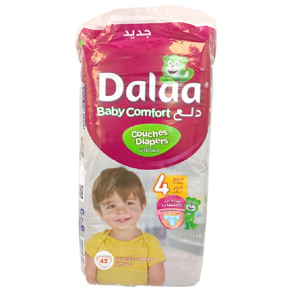 Couches Confort Bébés Maxi Dalaa 42 unités
