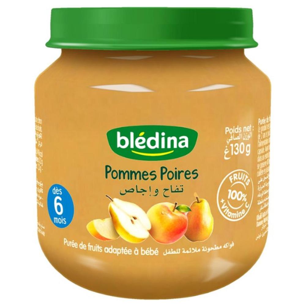 Compote Pommes Poires Blédina 130g