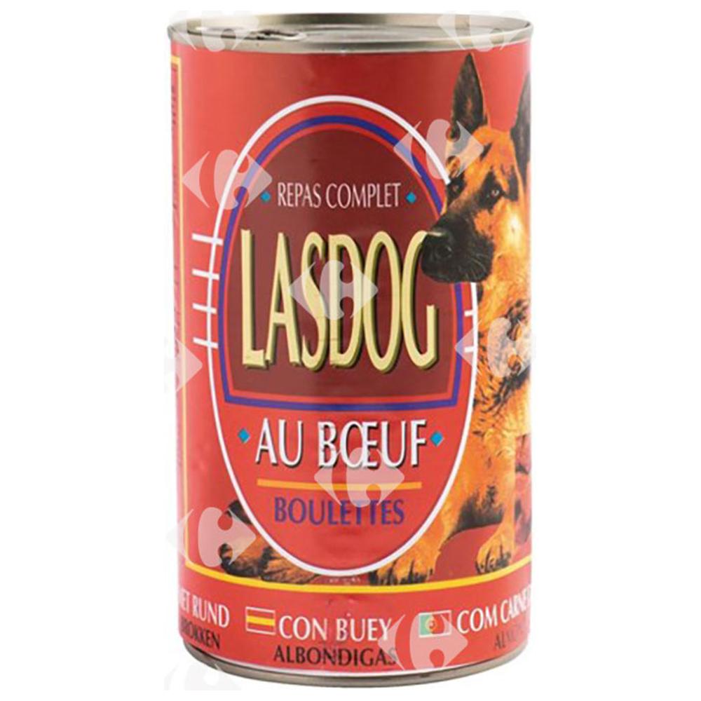 [73634] Boulettes pour Chien au Bœuf Lasdog 1200g