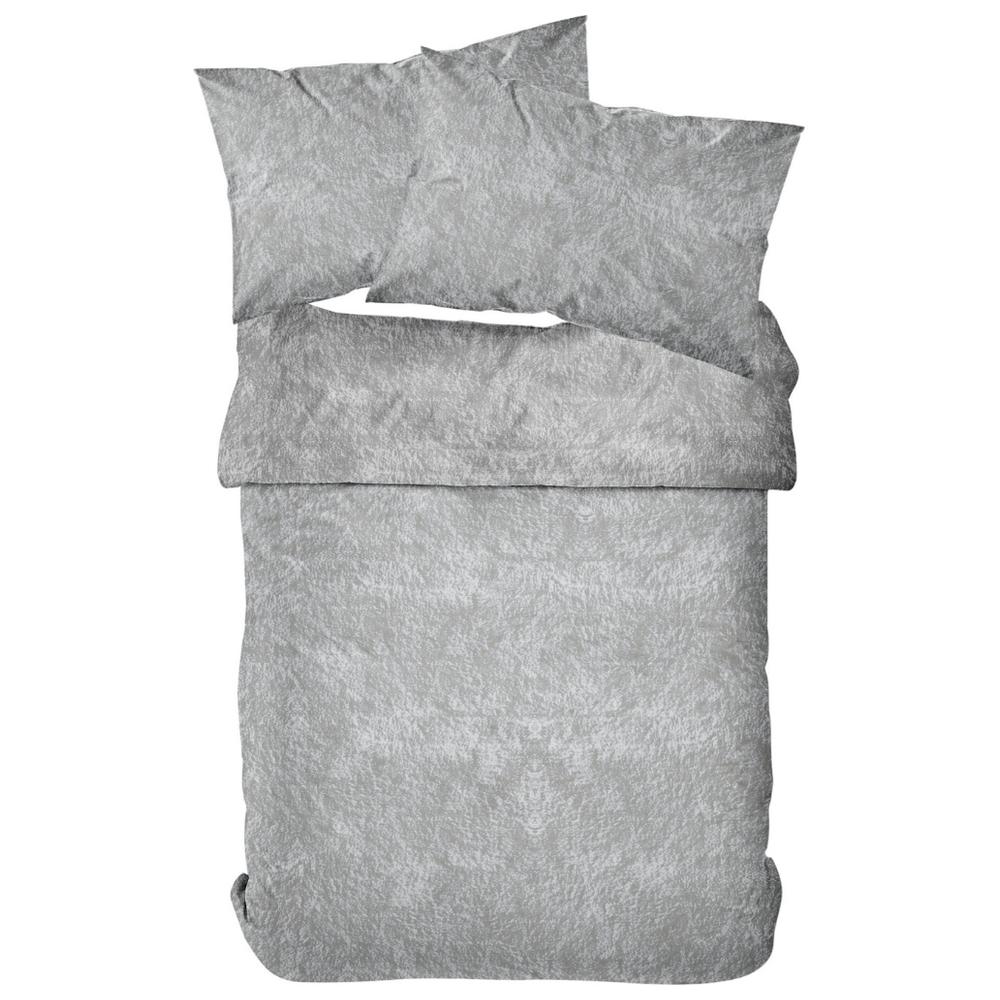 Housse Couette Grise Sherpa Kasa 260x220 cm
