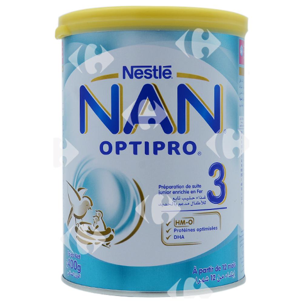 [363592] Lait de Croissance Optipro 3 Nan 400g.