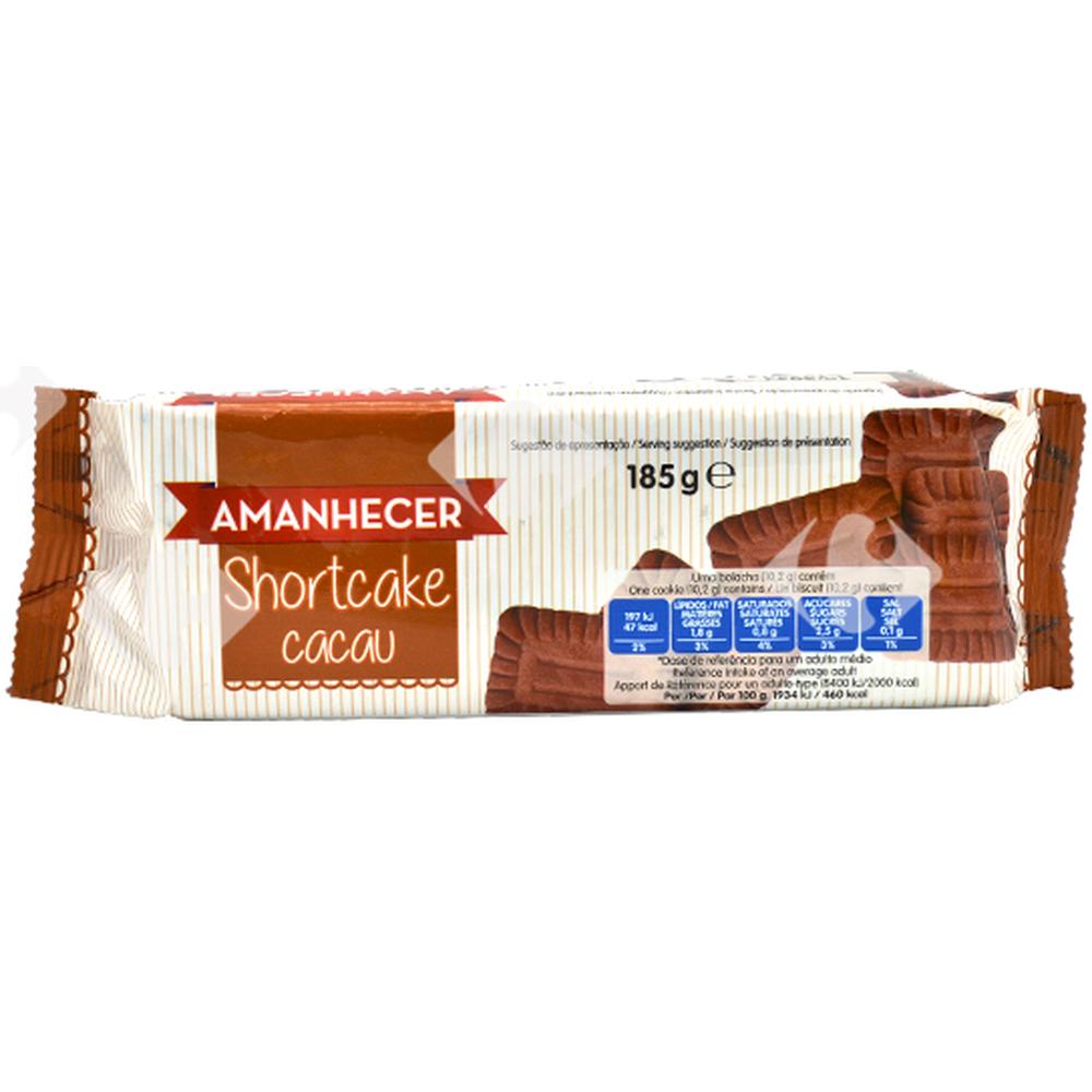 Biscuits Shortcake au Cacao Amanhecer 185g