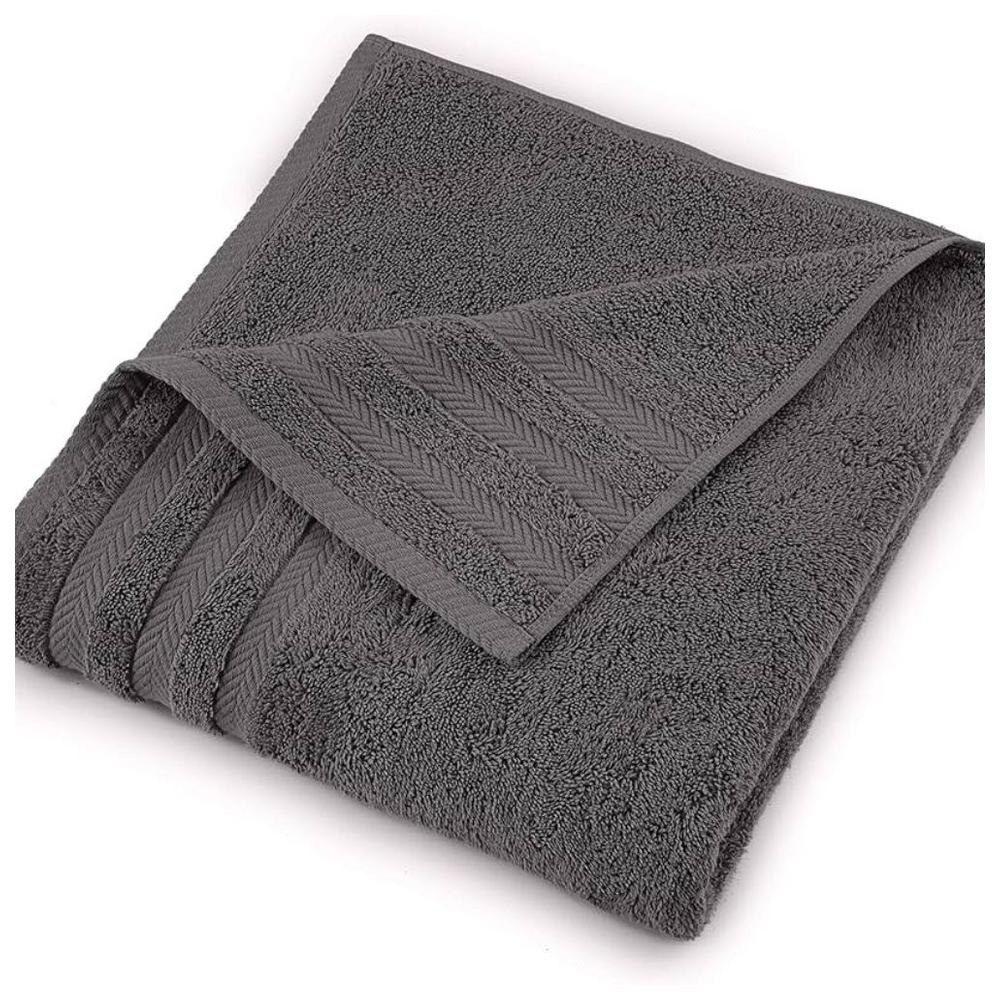 Serviette Bio Gris Clair Tex Home 50x100 cm