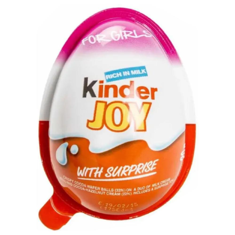 Oeufs en Chocolat Jouet Fille Kinder Joy 20g