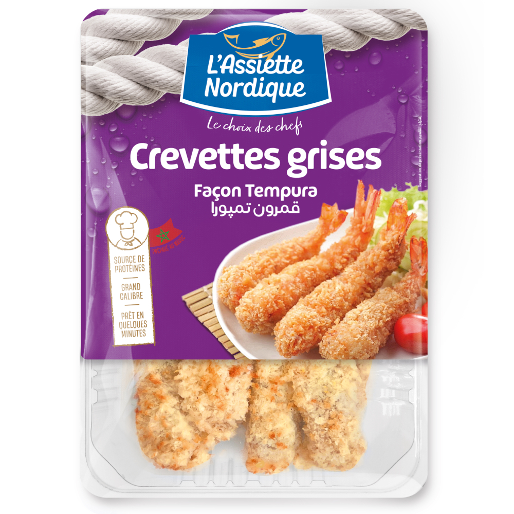 Crevettes Grises Tempura L'Assiette Nordique 200g