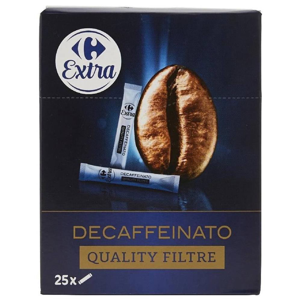 Sticks Café Décaféiné Intense Carrefour 25 unités