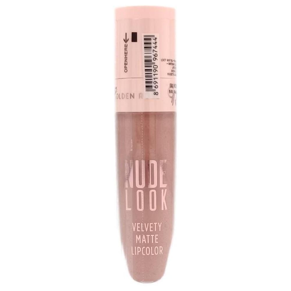 [682778] Rouge à Lèvres Nude Look Velvety Matte Golden Rose N°01 1 unité