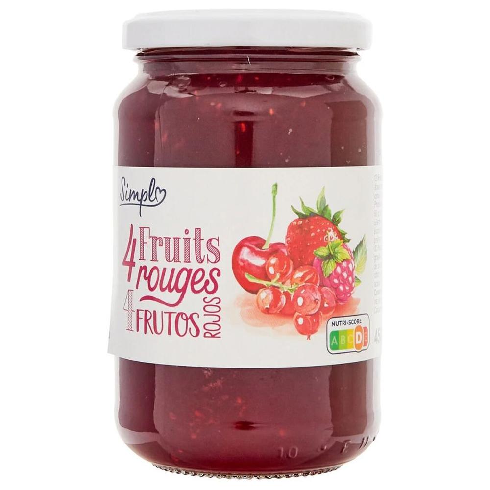 [713226] Confiture 4 Fruits Simpl 450g