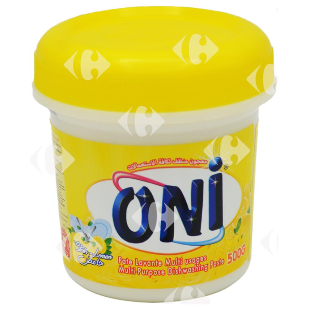 [150161] Pâte Lavante Citron Oni 500g.