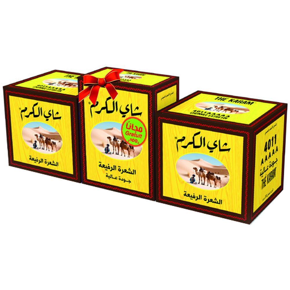 Pack Thé Chaara Karam 2 unités 200g + 100g Offert
