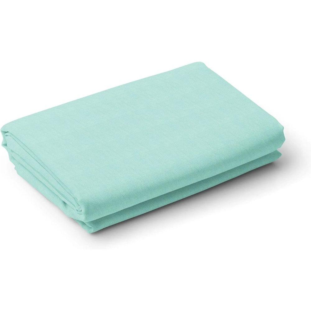 [653716] Drap Housse Bleu Tex Home 160x200 cm