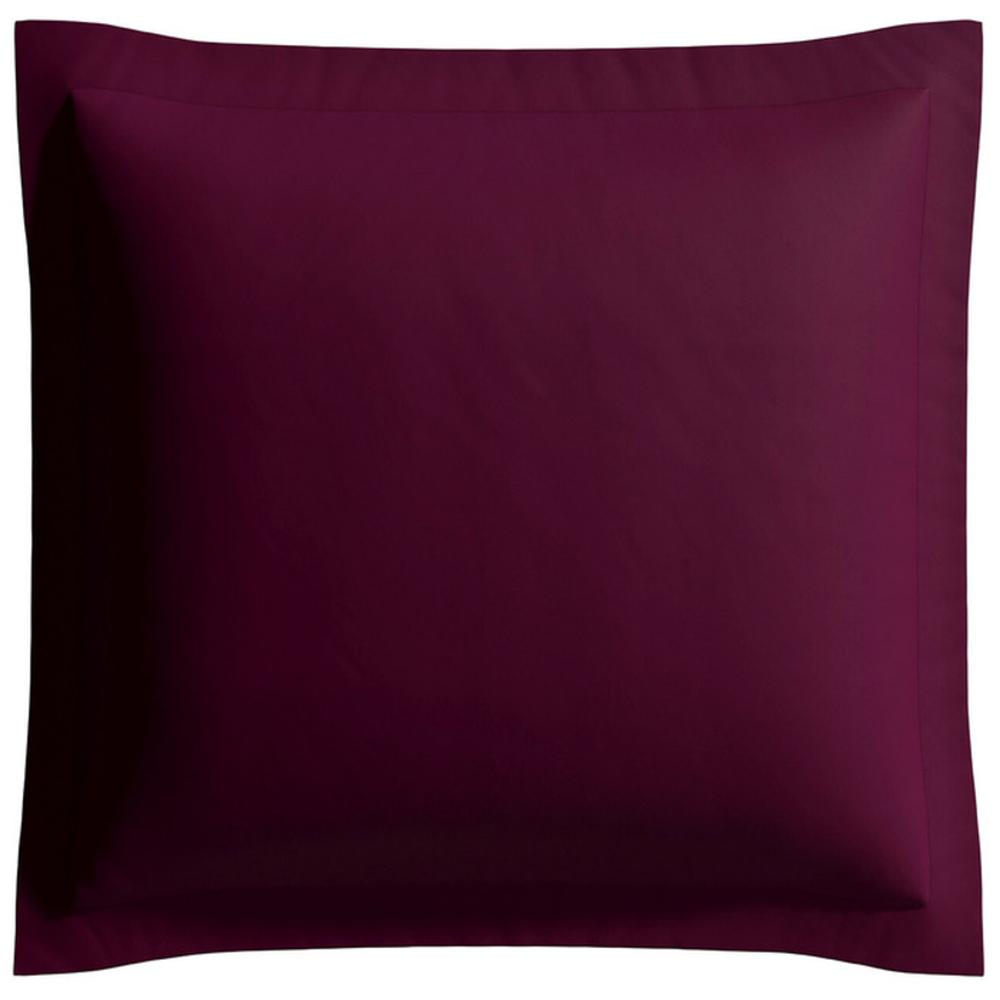 [651072] Taie d'Oreiller Prune 100% Coton Tex Home 65x65cm
