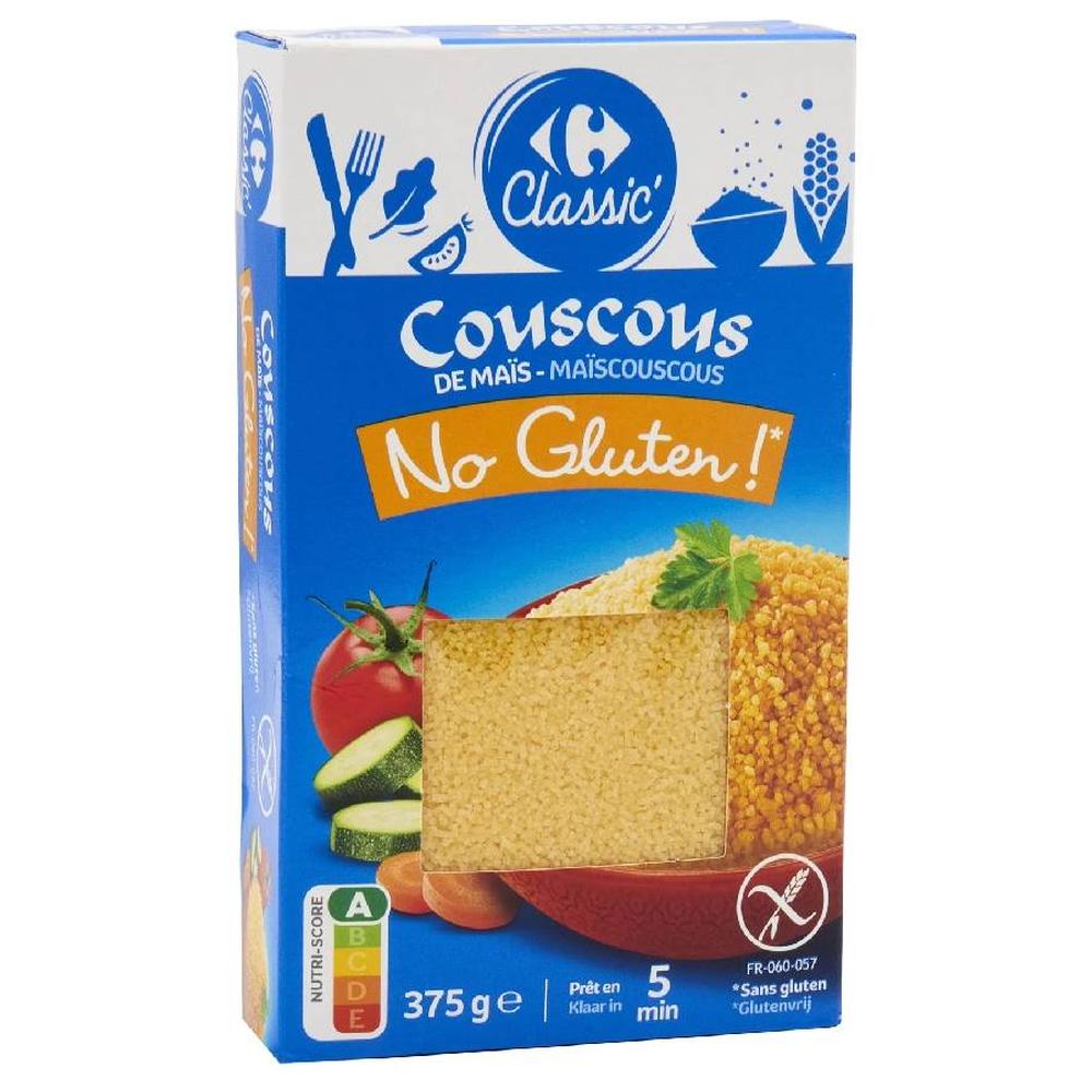 Couscous No Gluten Carrefour Classic 375g