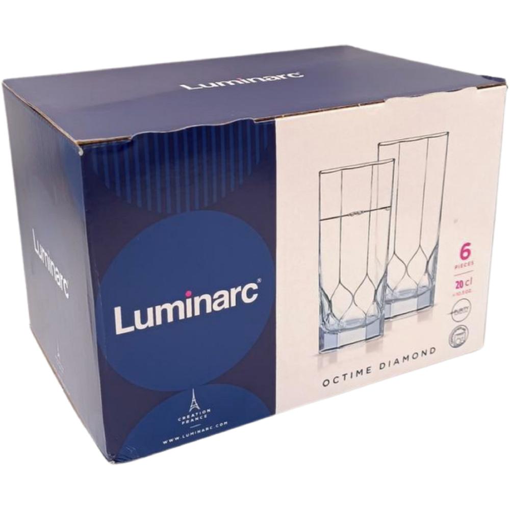 [586359] Verres à Eau Octime Diamond Luminarc 30cl 6 unités.