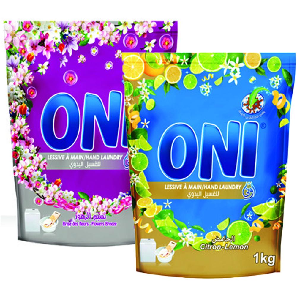 Lot Lessive Main Oni 1kg (2ème à -50%)
