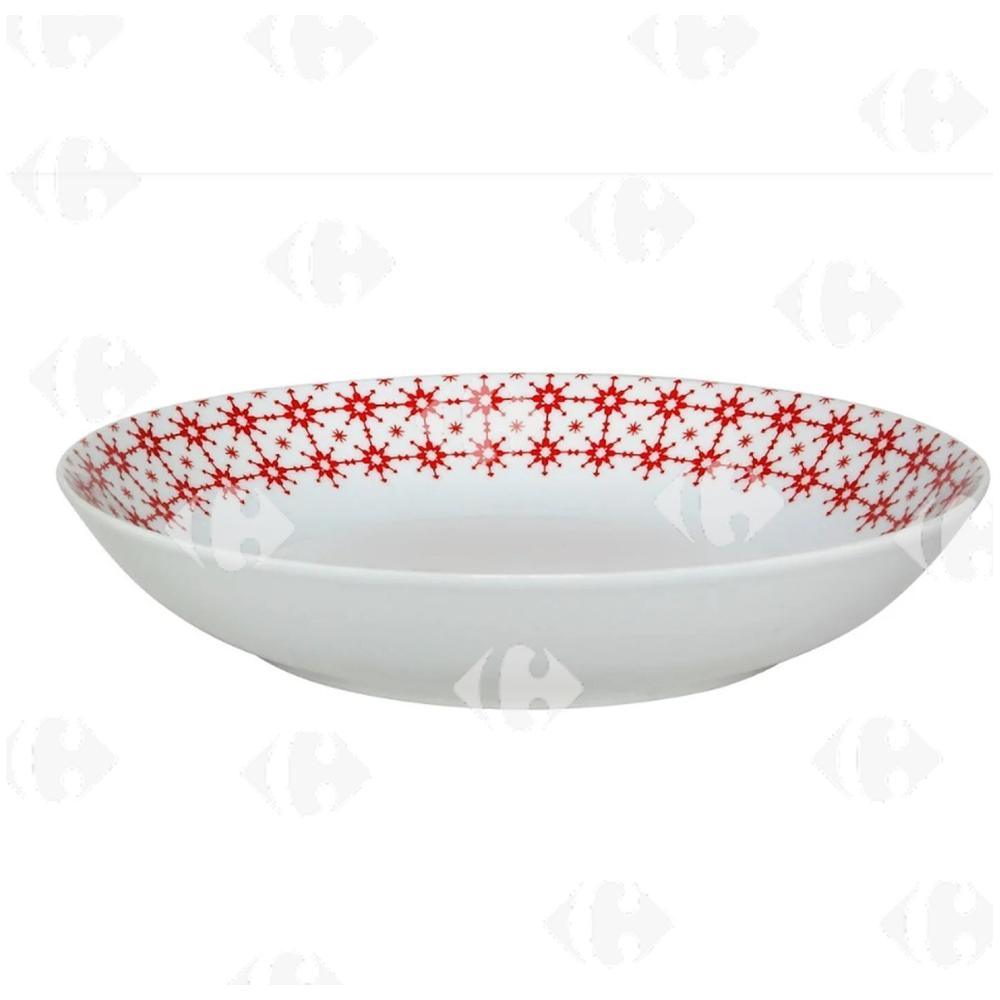 [683565] Assiette Creuse Flocon 20cm.