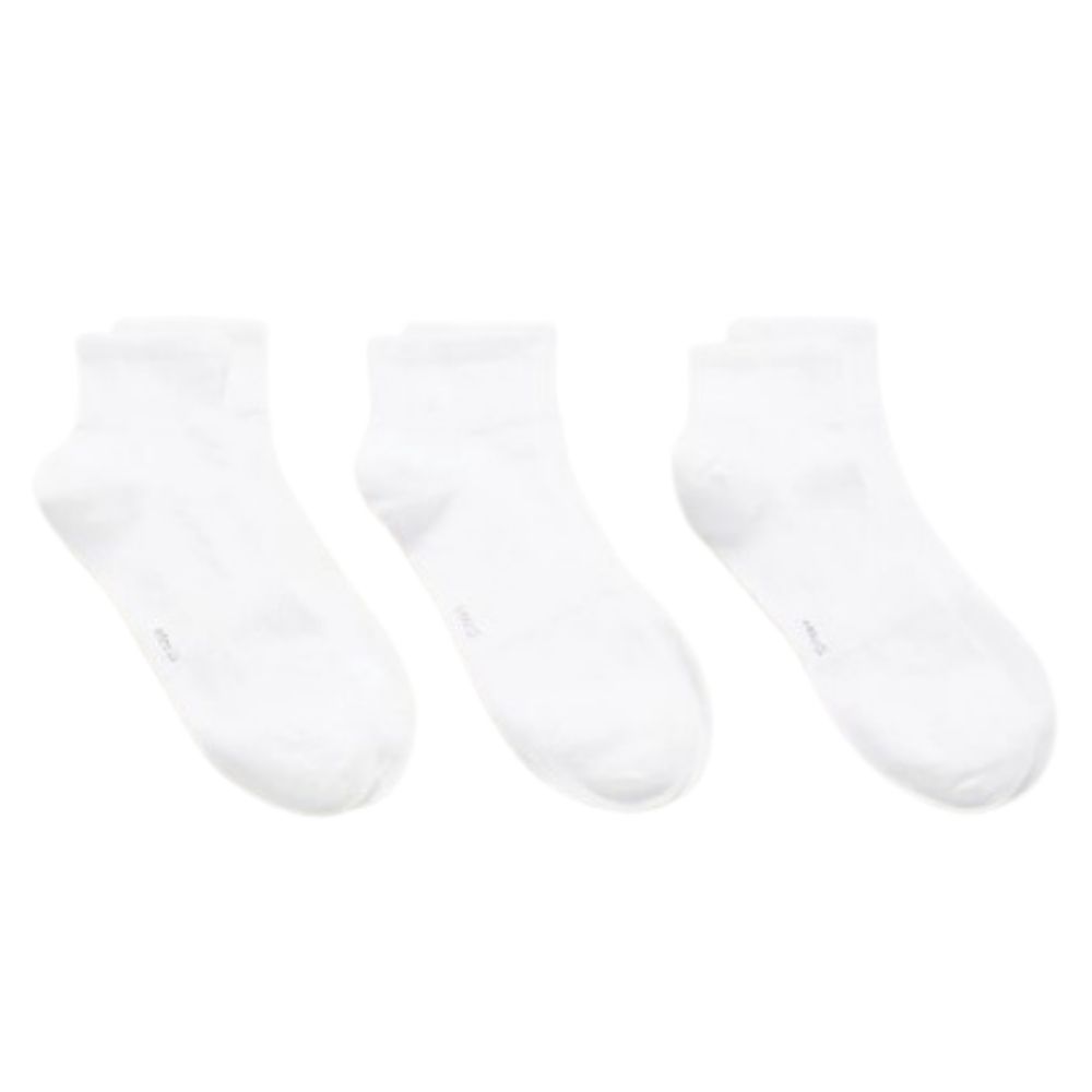 Lot 3 Invisibles Homme Unis Blanc