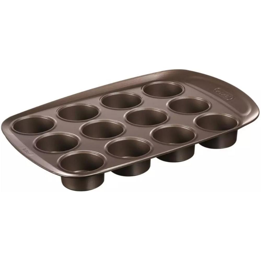 Moule à Cake en Métal Pyrex Asimetria 12 Muffins