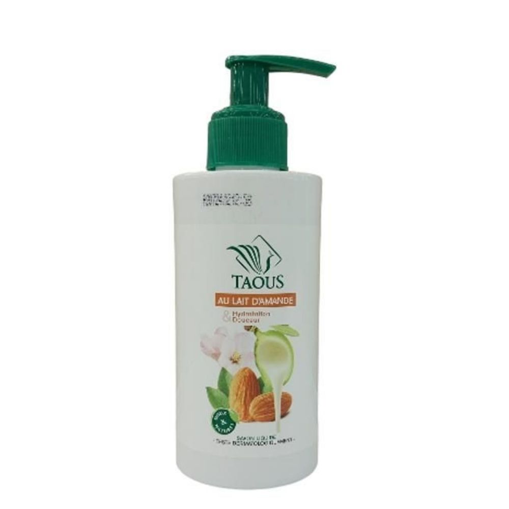 [714902] Savon Liquide Lait Amande Taous 470ml