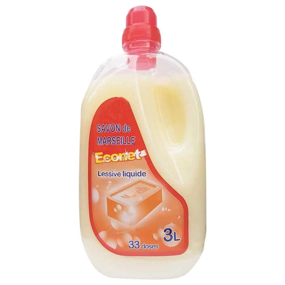 [61519] Lessive Liquide Savon de Marseille Econet 3L
