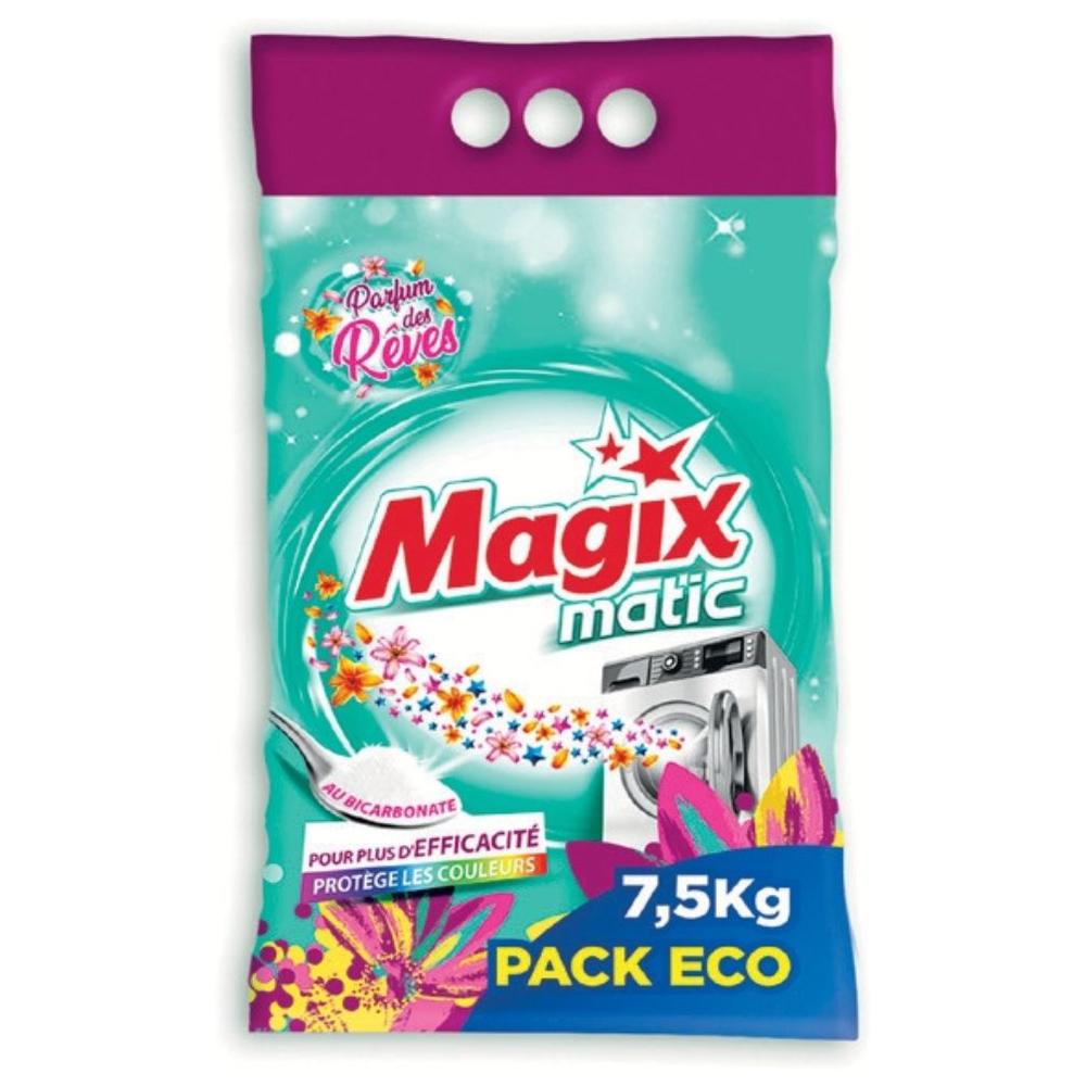 Lessive en Poudre Magix Parfums des Rêves 7,5Kg