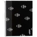 Carnet à Spiral Couverture Rigide Note A4 100 feuilles 80g 30x24x1,3cm