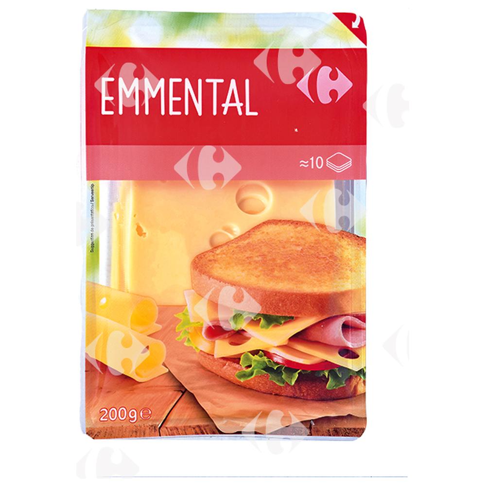 Emmental en tranches Carrefour 200g