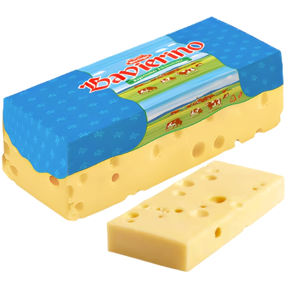 Fromage Emmental Bloc Bavierino 100g