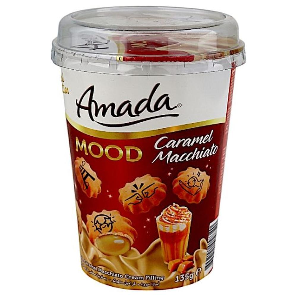 Pack Biscuits Fourrés Mood Caramel Amada 135g