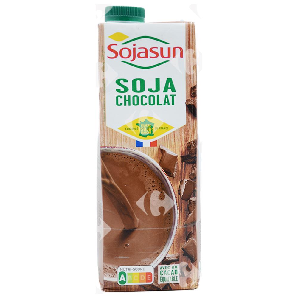 [53317] Lait de Soja au Chocolat UHT Sojasun 1L