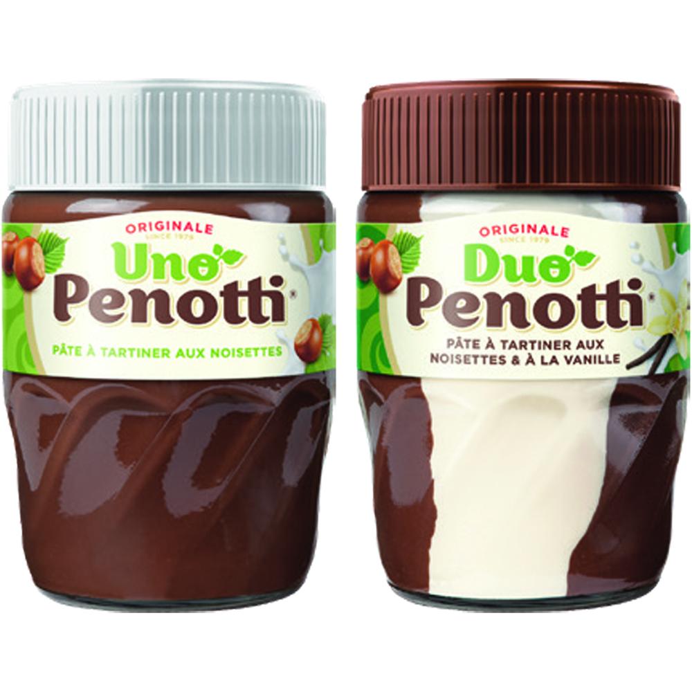 [721351] Lot de 2 Pâtes à Tartiner Mono + Duo Penotti 350g (2ème à -25%)