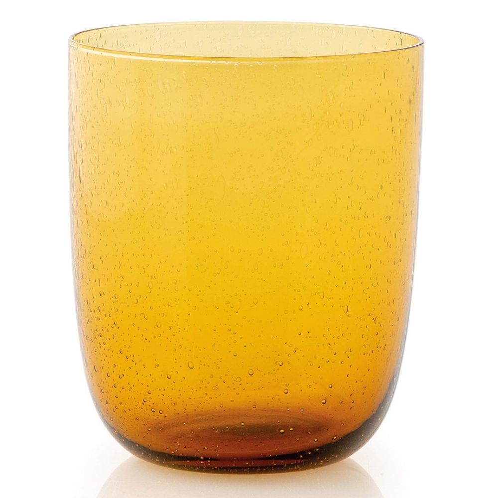 [730403] Verre à Eau/Jus Miel Bubbles Kasa 46cl