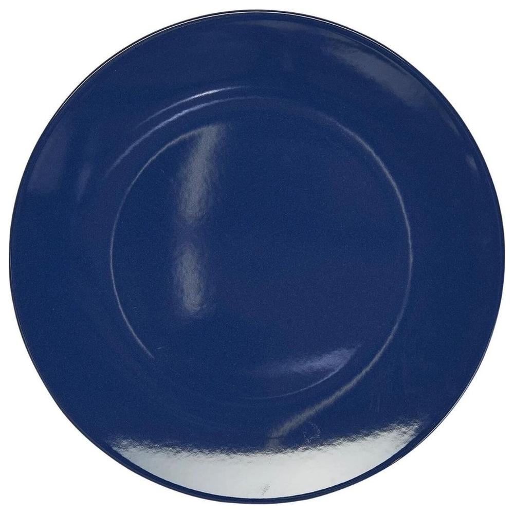Assiette Plate Bleu Carrefour Home 26 cm