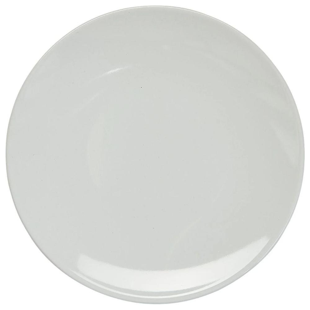 [687000] Assiette Dessert Blanche Carrefour Home 20 cm