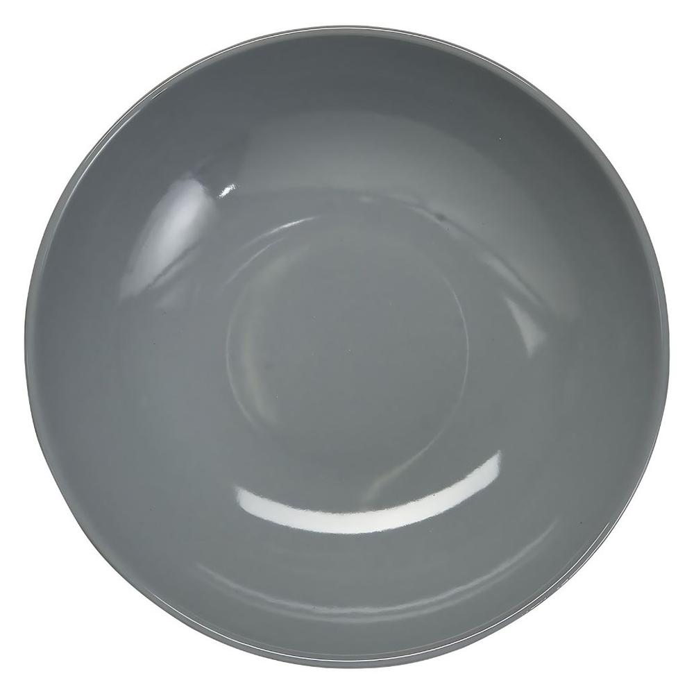 Assiette Creuse Grise Carrefour Home 22 cm