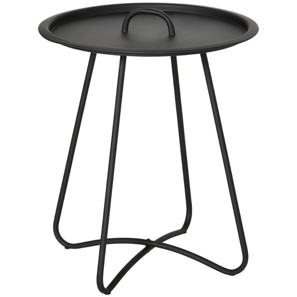 Table Métal Matt Anthracite